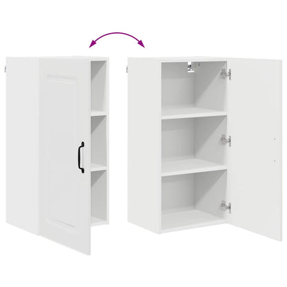 Keukenkast aan de muur met plank Hoogglans wit 40 x 31 x 80 cm