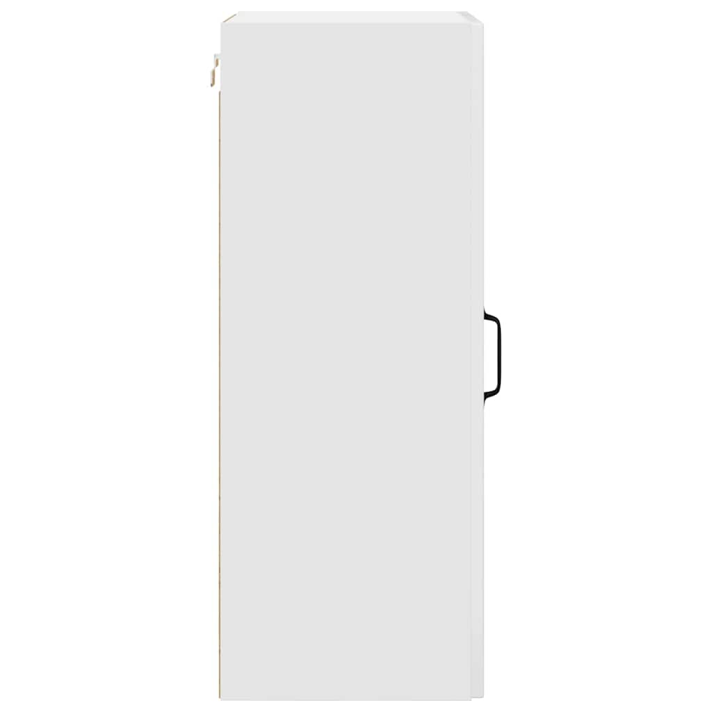 Keukenkast aan de muur met plank Hoogglans wit 40 x 31 x 80 cm