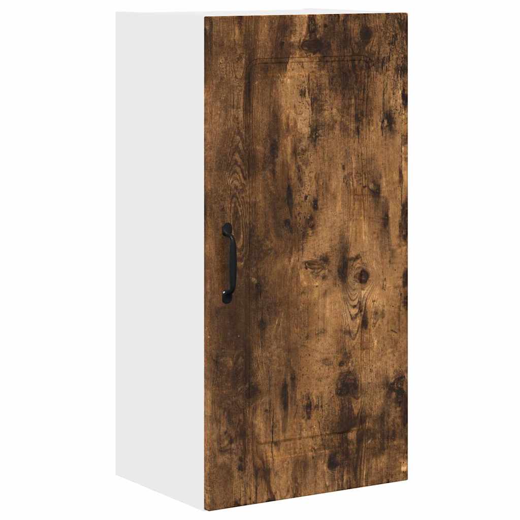 Keukenkast aan de muur met plank Gerookt eiken 40 x 31 x 80 cm