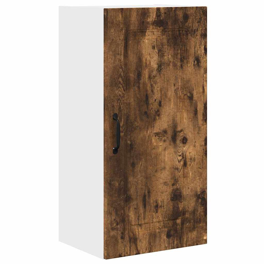 Keukenkast aan de muur met plank Gerookt eiken 40 x 31 x 80 cm