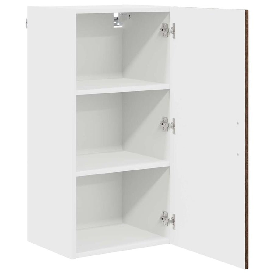 Keukenkast aan de muur Bruin Eiken 40 x 31 x 80 cm Bewerkt hout