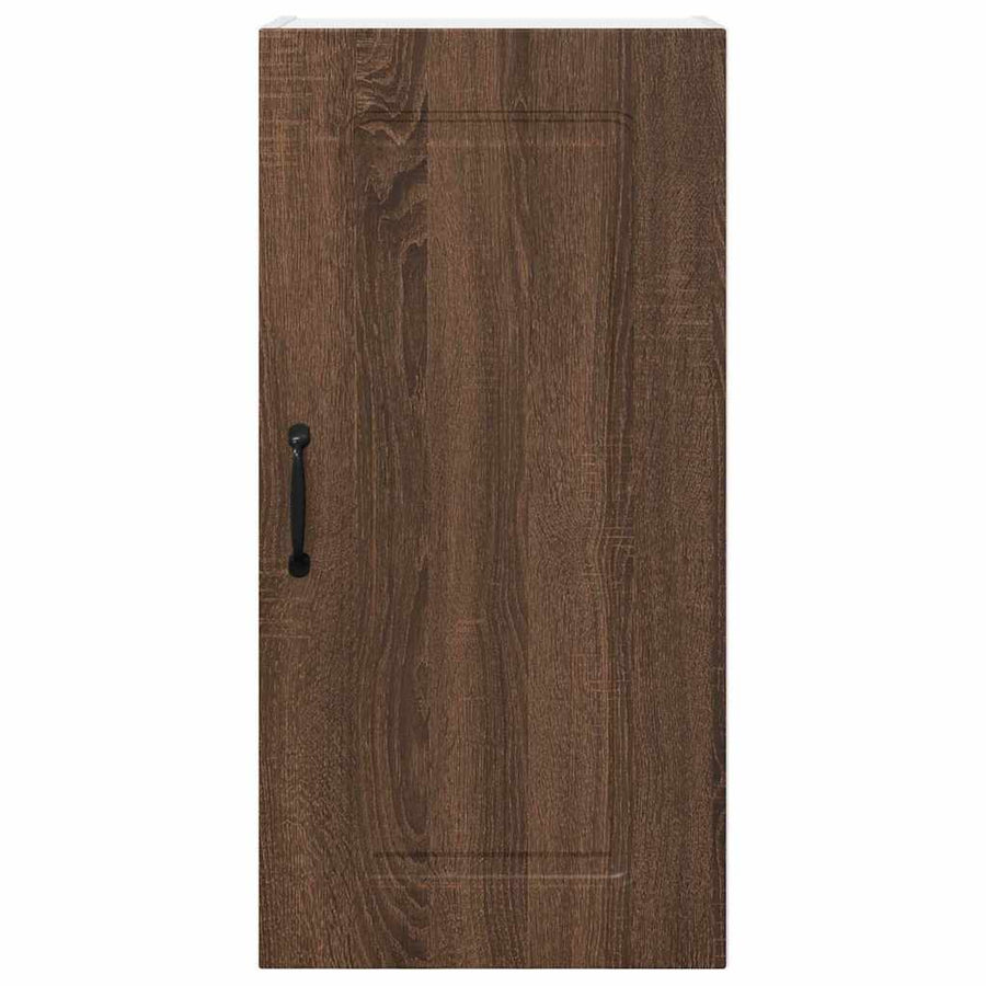 Keukenkast aan de muur Bruin Eiken 40 x 31 x 80 cm Bewerkt hout
