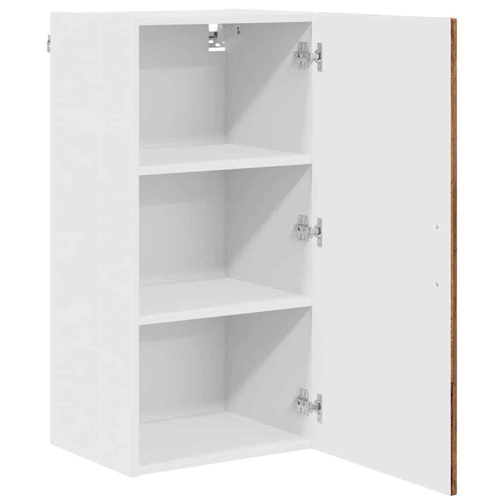 Keukenkast aan de muur Oud Hout 40 x 31 x 80 cm Bewerkt hout