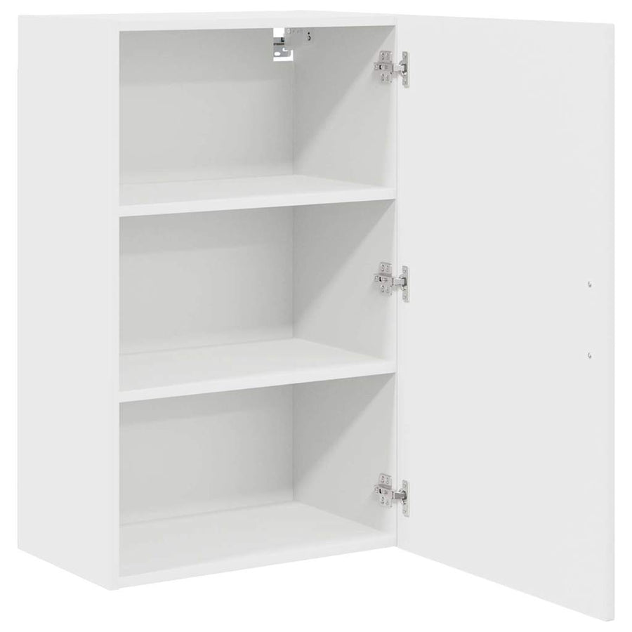 Keukenkast aan de muur Wit 50 x 31 x 80 cm Bewerkt hout