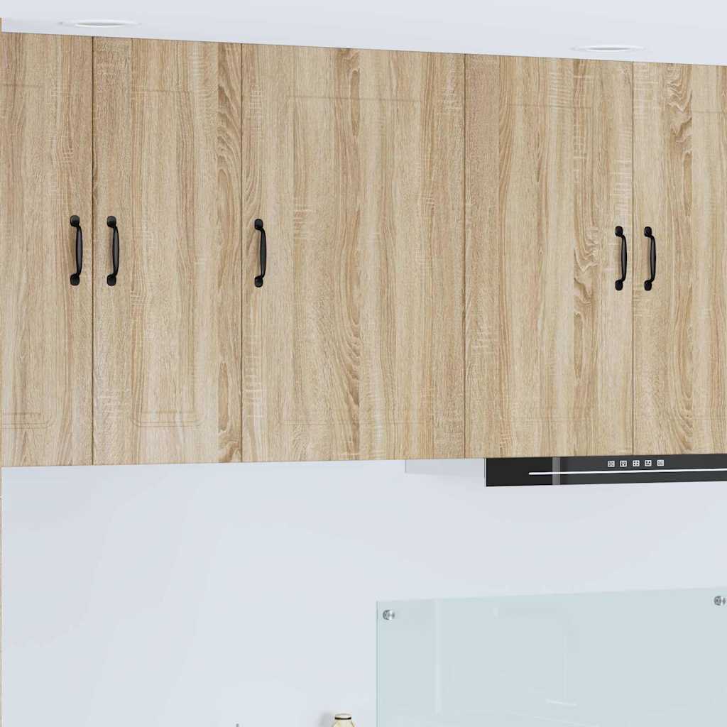 Keukenkast aan de muur met plank Sonoma Eiken 50 x 31 x 80 cm