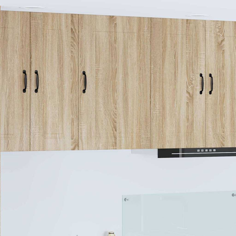 Keukenkast aan de muur met plank Sonoma Eiken 50 x 31 x 80 cm