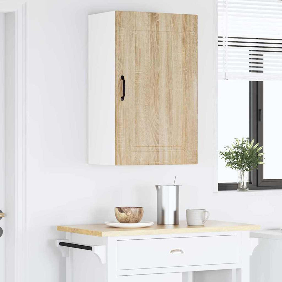Keukenkast aan de muur met plank Sonoma Eiken 50 x 31 x 80 cm