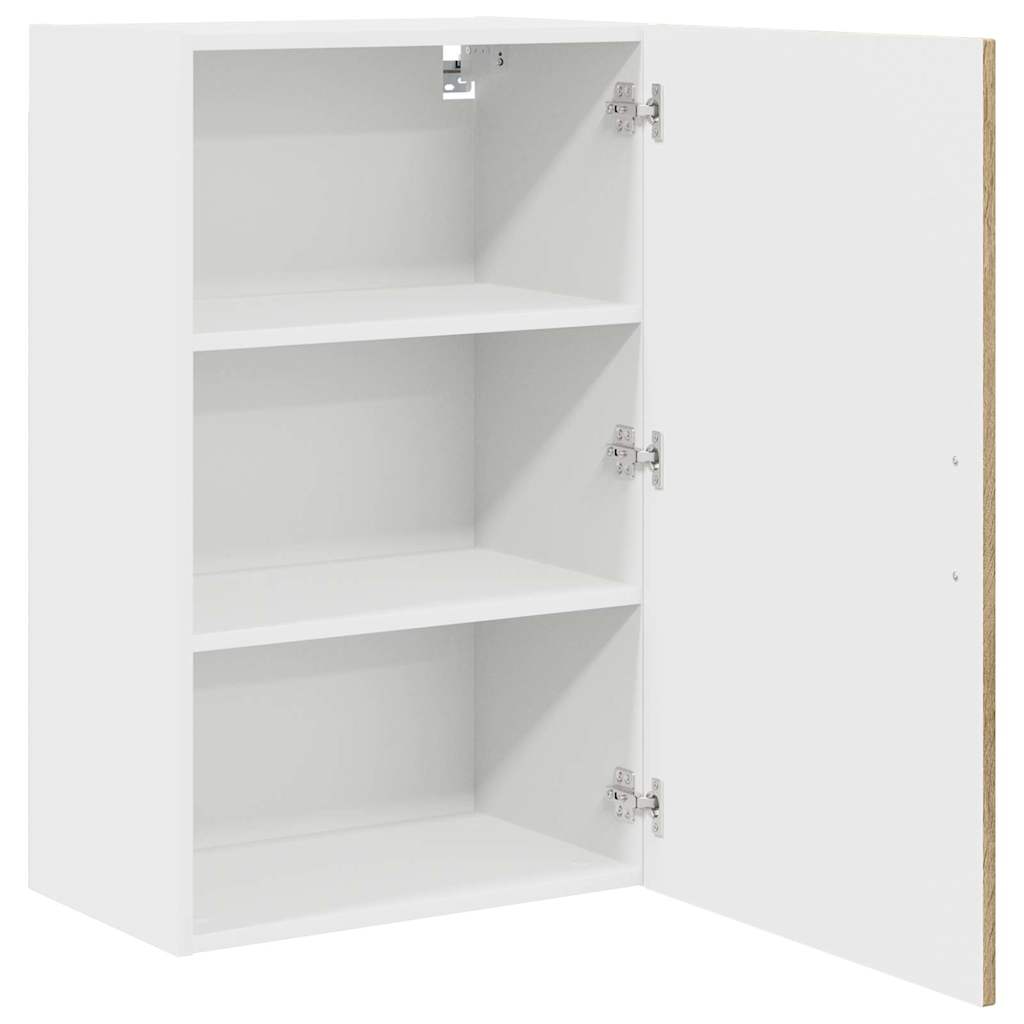 Keukenkast aan de muur met plank Sonoma Eiken 50 x 31 x 80 cm