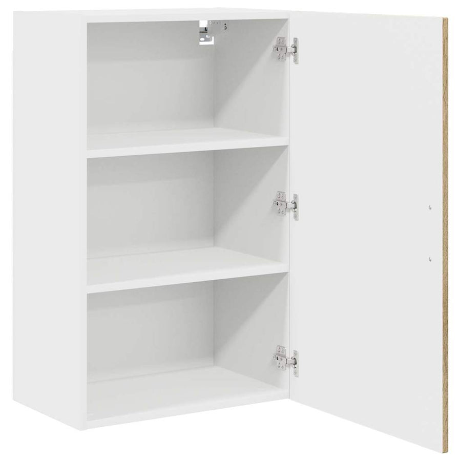 Keukenkast aan de muur met plank Sonoma Eiken 50 x 31 x 80 cm
