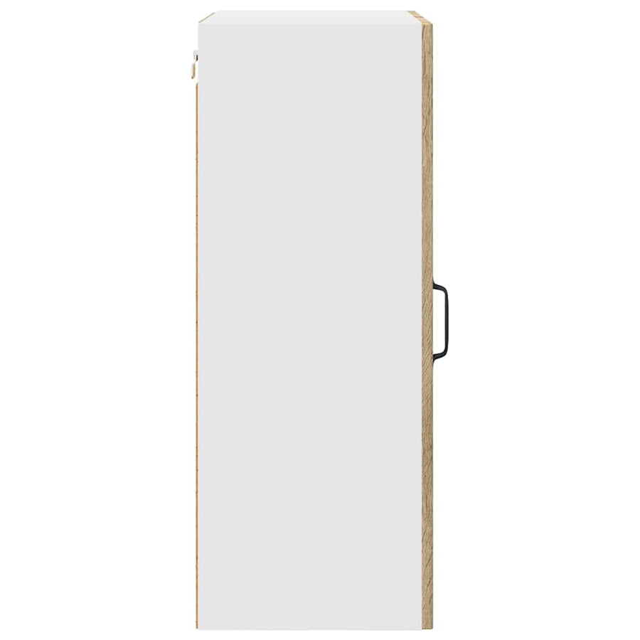Keukenkast aan de muur met plank Sonoma Eiken 50 x 31 x 80 cm