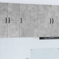 Keukenkast Kalmar Beton Grijs 50 x 31 x 80 cm Bewerkt hout