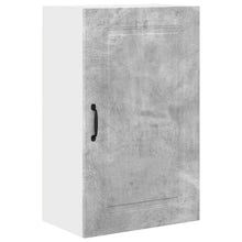 Keukenkast aan de muur Beton Grijs 50 x 31 x 80 cm Bewerkt hout