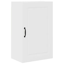Keukenkast aan de muur met plank Hoogglans wit 50 x 31 x 80 cm