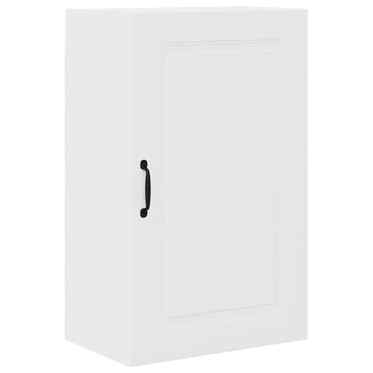 Keukenkast aan de muur met plank Hoogglans wit 50 x 31 x 80 cm