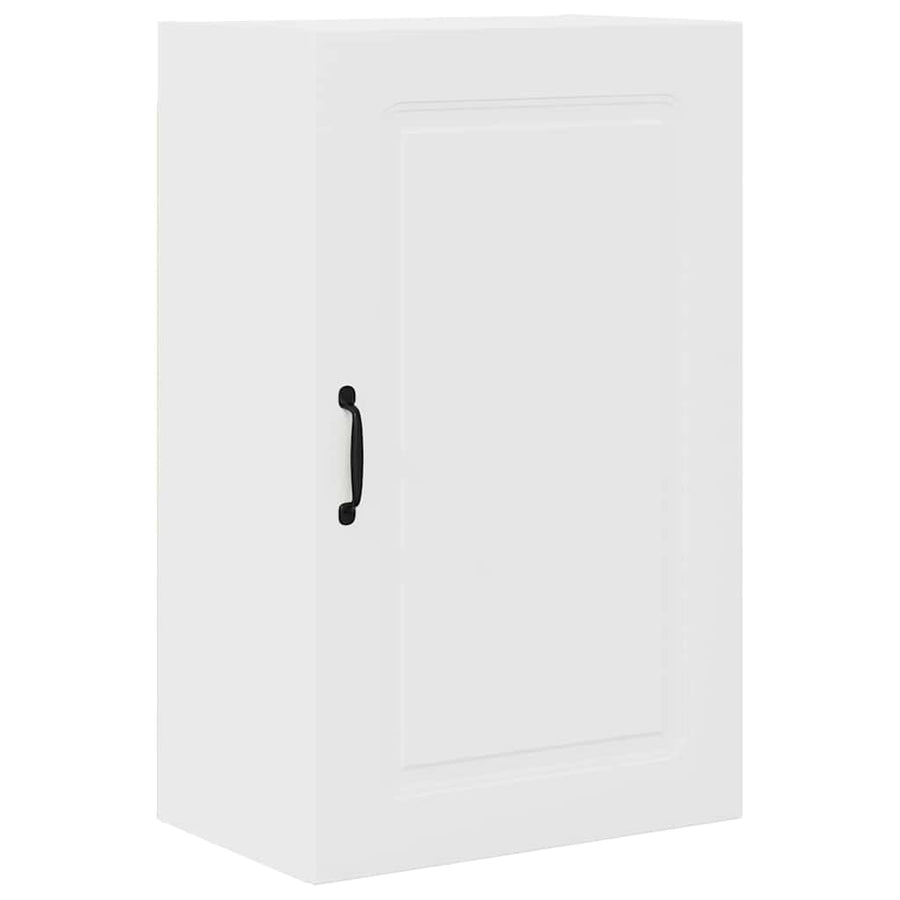 Keukenkast aan de muur met plank Hoogglans wit 50 x 31 x 80 cm