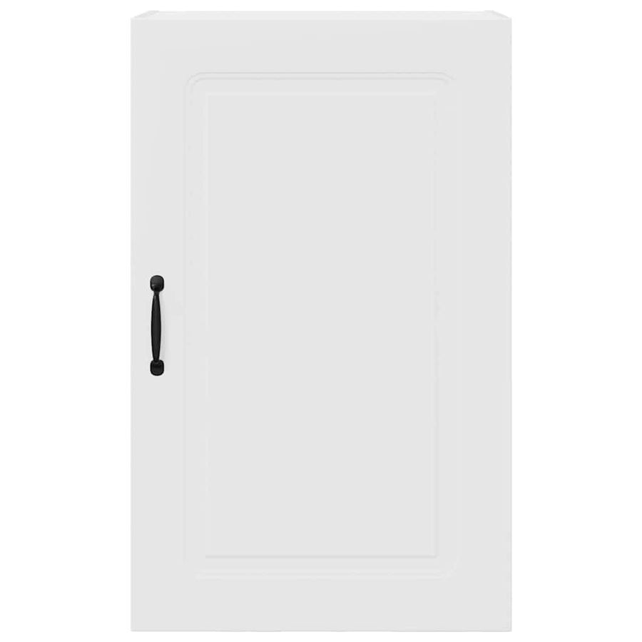 Keukenkast aan de muur met plank Hoogglans wit 50 x 31 x 80 cm
