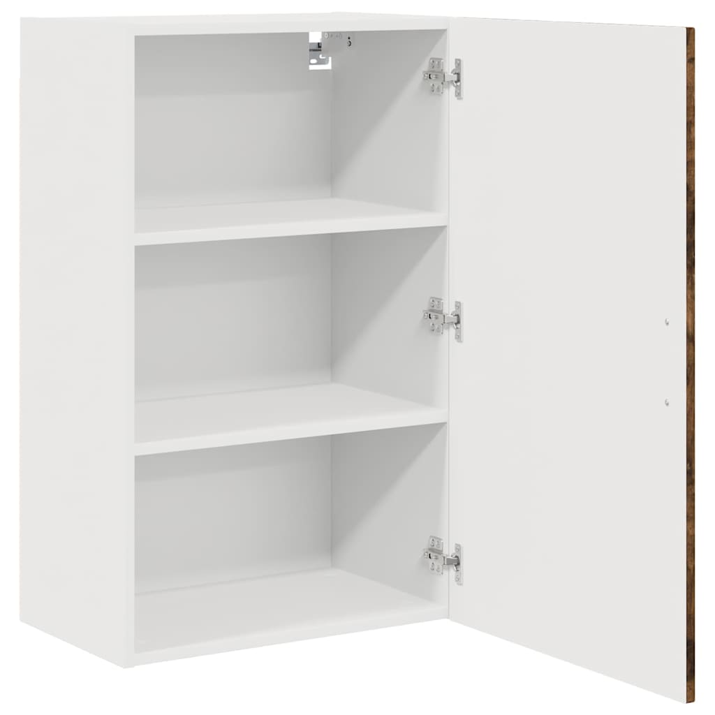 Keukenkast aan de muur met plank Gerookt eiken 50 x 31 x 80 cm