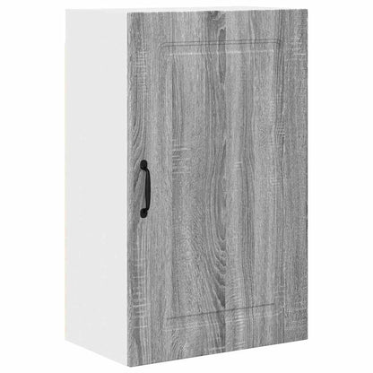 Keukenkast aan de muur met plank Grijs Sonoma 50 x 31 x 80 cm