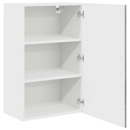 Keukenkast aan de muur met plank Grijs Sonoma 50 x 31 x 80 cm