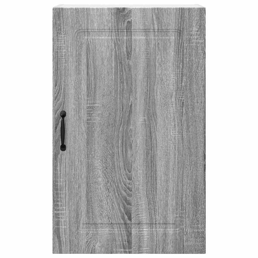 Keukenkast aan de muur met plank Grijs Sonoma 50 x 31 x 80 cm