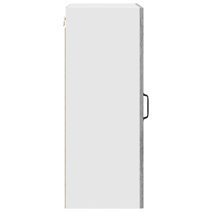 Keukenkast aan de muur met plank Grijs Sonoma 50 x 31 x 80 cm