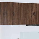 Keukenkast 50x31x80 cm bruin eiken