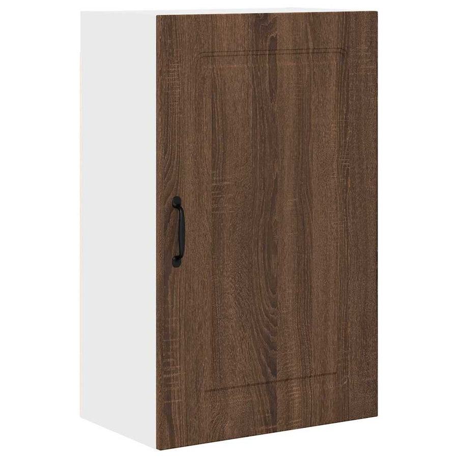 Keukenkast aan de muur Bruin Eiken 50 x 31 x 80 cm Bewerkt hout