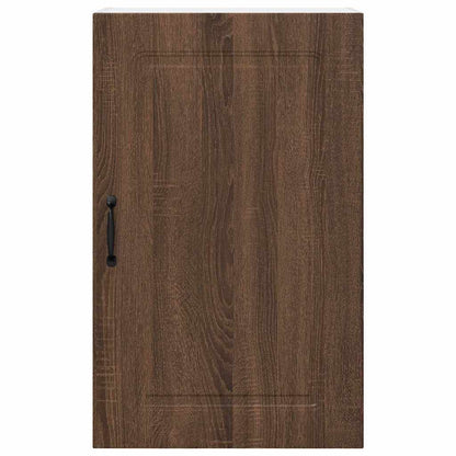 Keukenkast aan de muur Bruin Eiken 50 x 31 x 80 cm Bewerkt hout