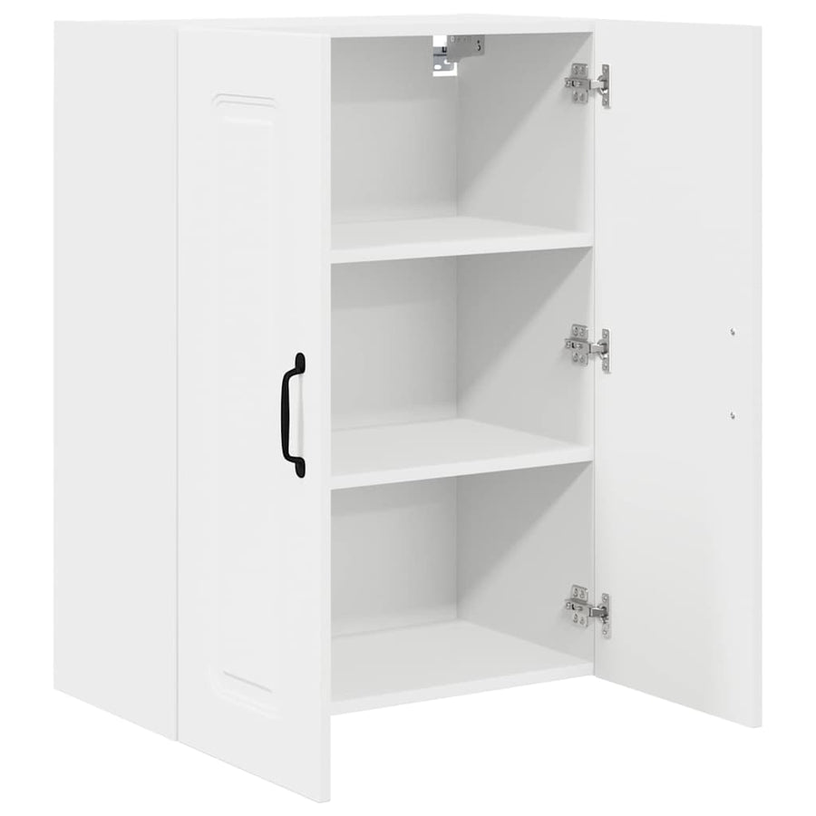 Keukenkast aan de muur Wit 60 x 31 x 80 cm Bewerkt hout
