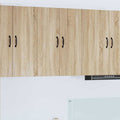 Keukenkast Kalmar Sonoma Eiken 60 x 31 x 80 cm Bewerkt hout