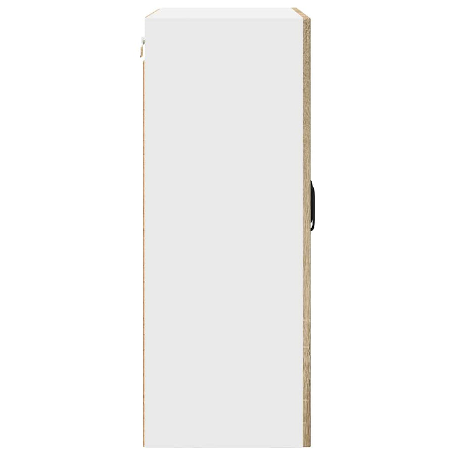 Keukenkast aan de muur met plank Sonoma Eiken 60 x 31 x 80 cm