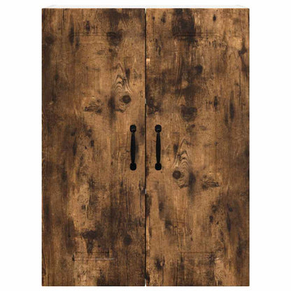 Keukenkast aan de muur met plank Gerookt eiken 60 x 31 x 80 cm