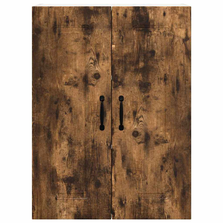 Keukenkast aan de muur met plank Gerookt eiken 60 x 31 x 80 cm