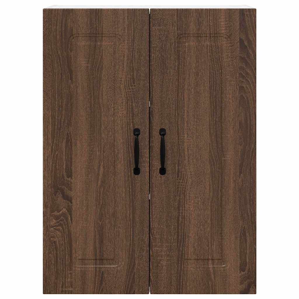 Keukenkast aan de muur Bruin Eiken 60 x 31 x 80 cm Bewerkt hout