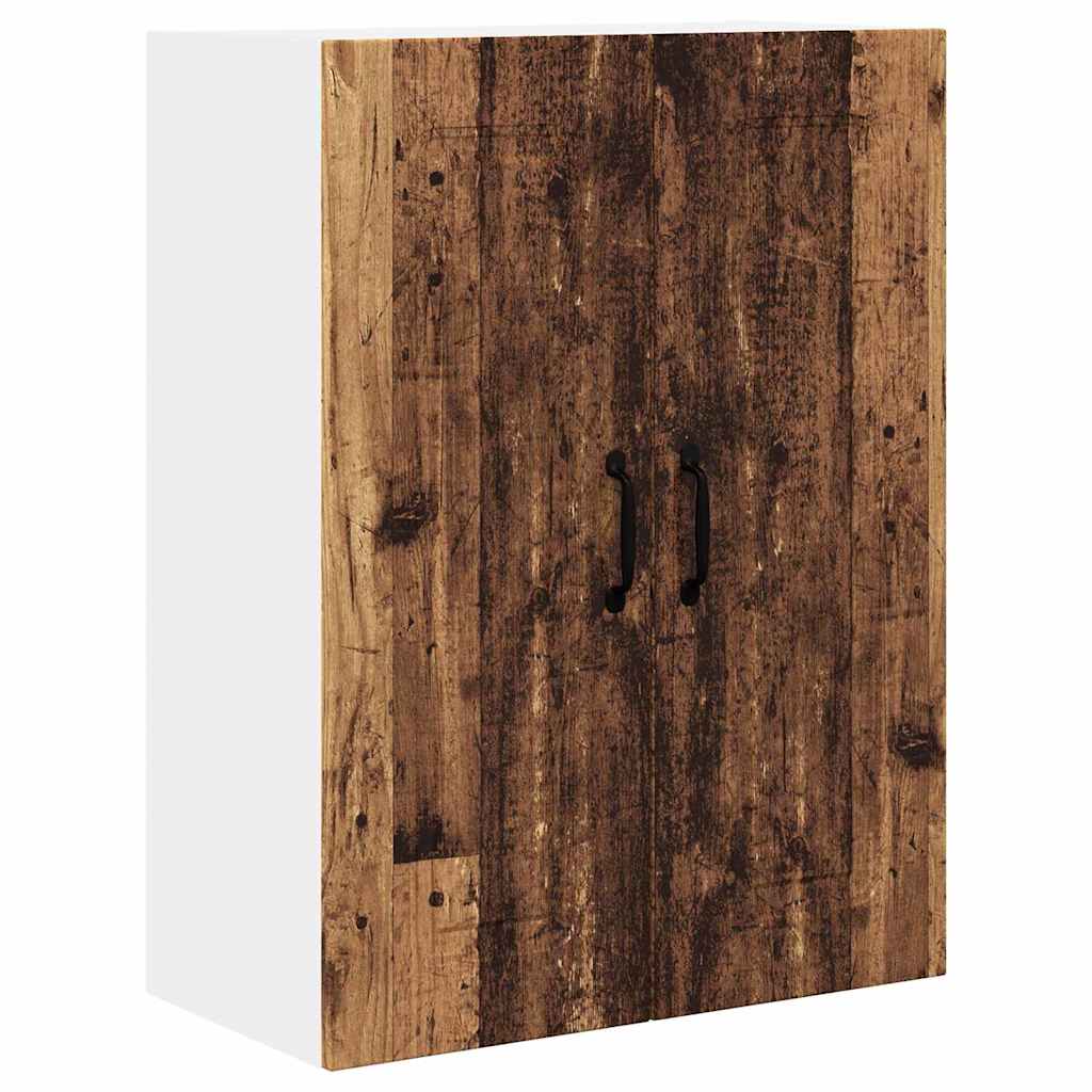Keukenkast aan de muur Oud Hout 60 x 31 x 80 cm Bewerkt hout