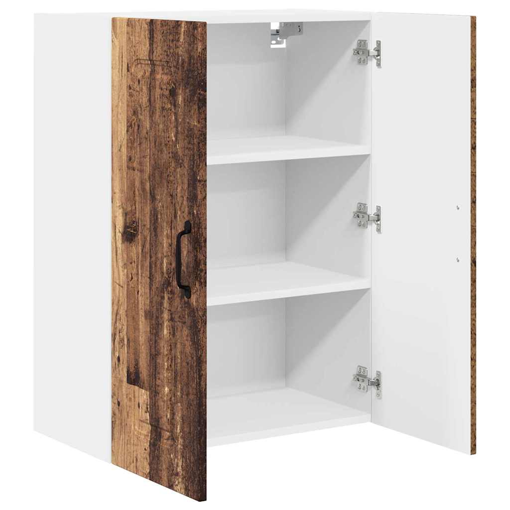 Keukenkast aan de muur Oud Hout 60 x 31 x 80 cm Bewerkt hout