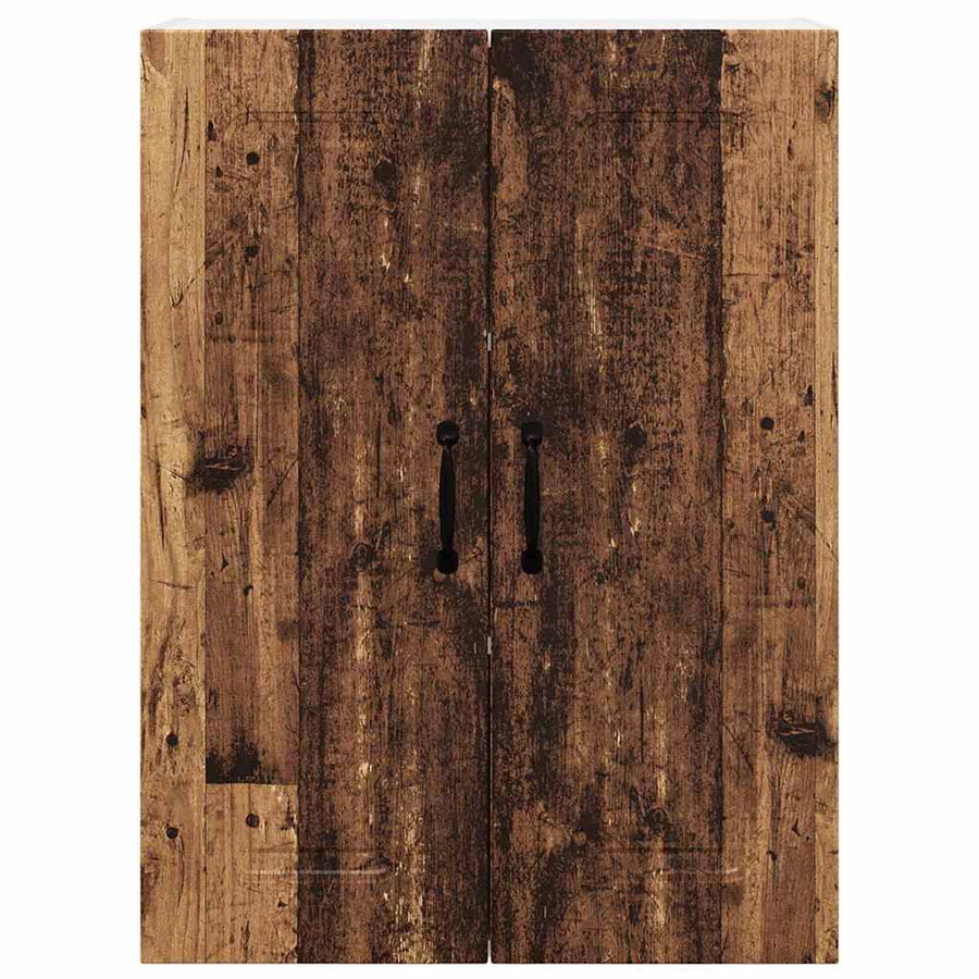 Keukenkast aan de muur Oud Hout 60 x 31 x 80 cm Bewerkt hout