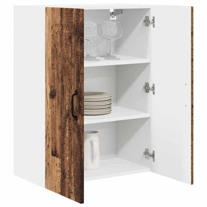Keukenkast aan de muur Oud Hout 60 x 31 x 80 cm Bewerkt hout