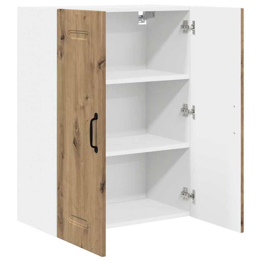 Keukenkast aan de muur met plank Artisan Eiken 60 x 31 x 80 cm