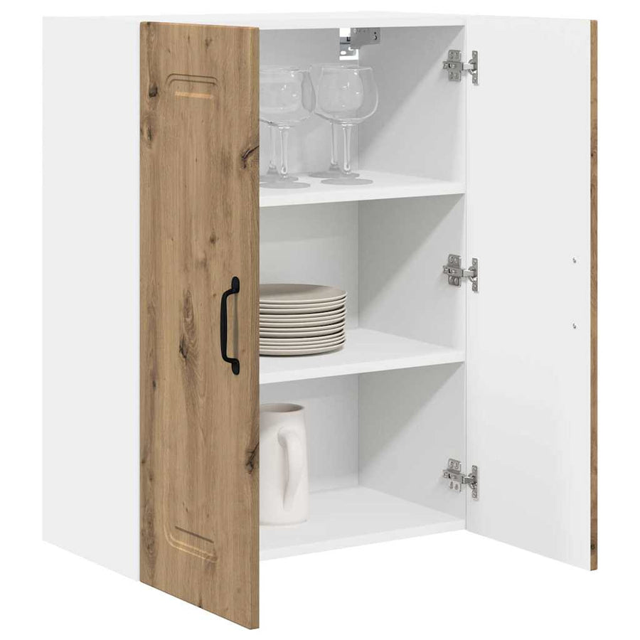 Keukenkast aan de muur met plank Artisan Eiken 60 x 31 x 80 cm
