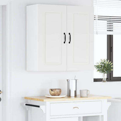 Keukenkast aan de muur Wit 80 x 31 x 80 cm Bewerkt hout