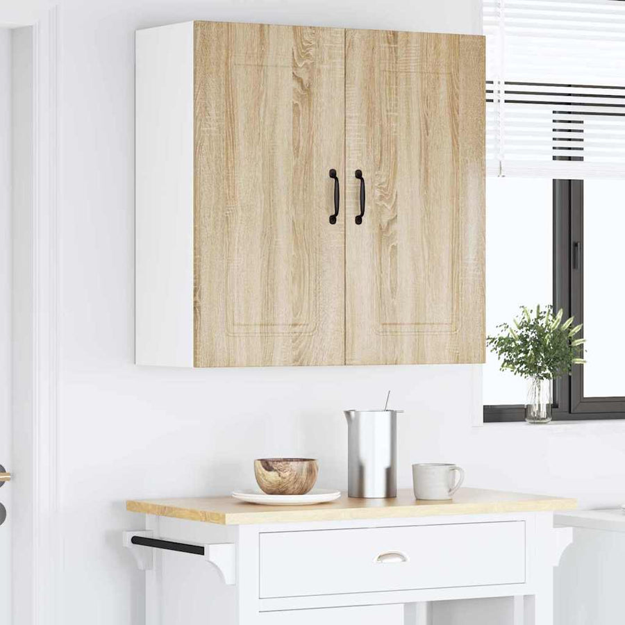 Keukenkast aan de muur met plank Sonoma Eiken 80 x 31 x 80 cm