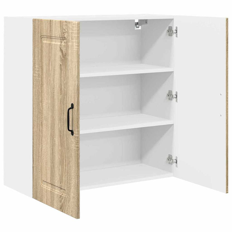 Keukenkast aan de muur met plank Sonoma Eiken 80 x 31 x 80 cm