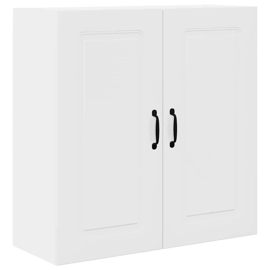 Keukenkast aan de muur met plank Hoogglans wit 80 x 31 x 80 cm