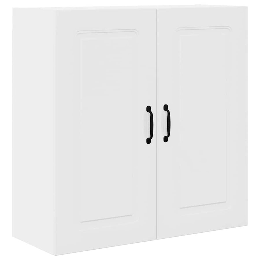 Keukenkast aan de muur met plank Hoogglans wit 80 x 31 x 80 cm