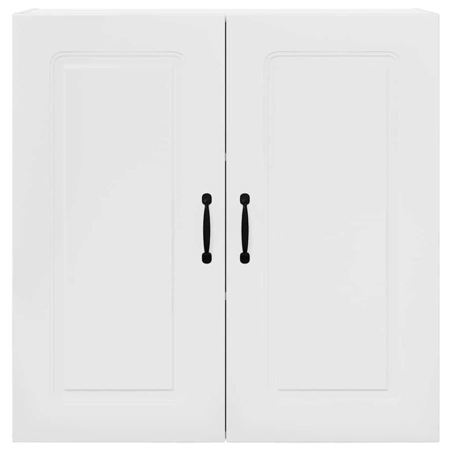 Keukenkast aan de muur met plank Hoogglans wit 80 x 31 x 80 cm