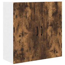 Keukenkast aan de muur met plank Gerookt eiken 80 x 31 x 80 cm
