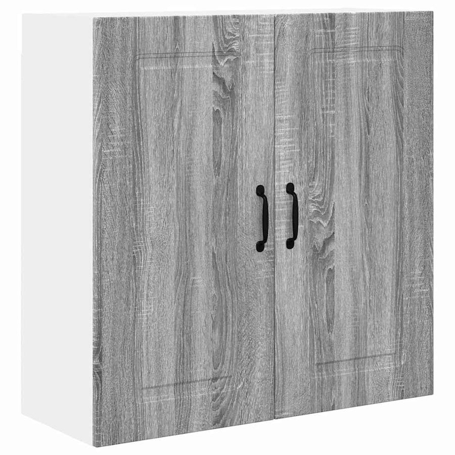 Keukenkast aan de muur met plank Grijs Sonoma 80 x 31 x 80 cm
