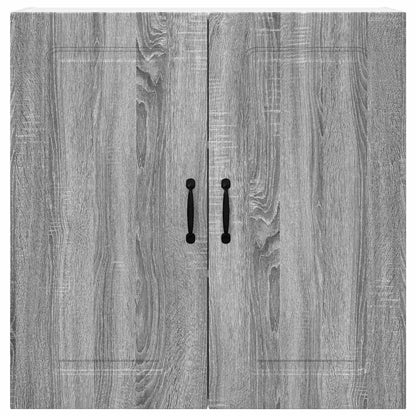 Keukenkast aan de muur met plank Grijs Sonoma 80 x 31 x 80 cm