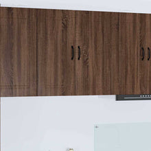 Keukenkast aan de muur Bruin Eiken 80 x 31 x 80 cm Bewerkt hout